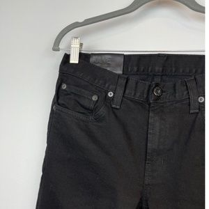 J. BRAND Black Phantom Wash KANE Slim Straight Leg Jeans 31 x 34